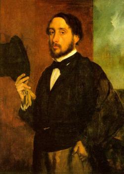 Edgar Degas : Self Portrait